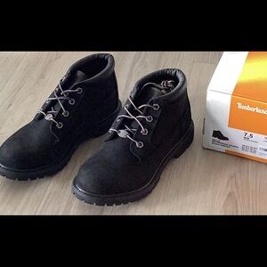 Nellie Waterproof Chukka Black